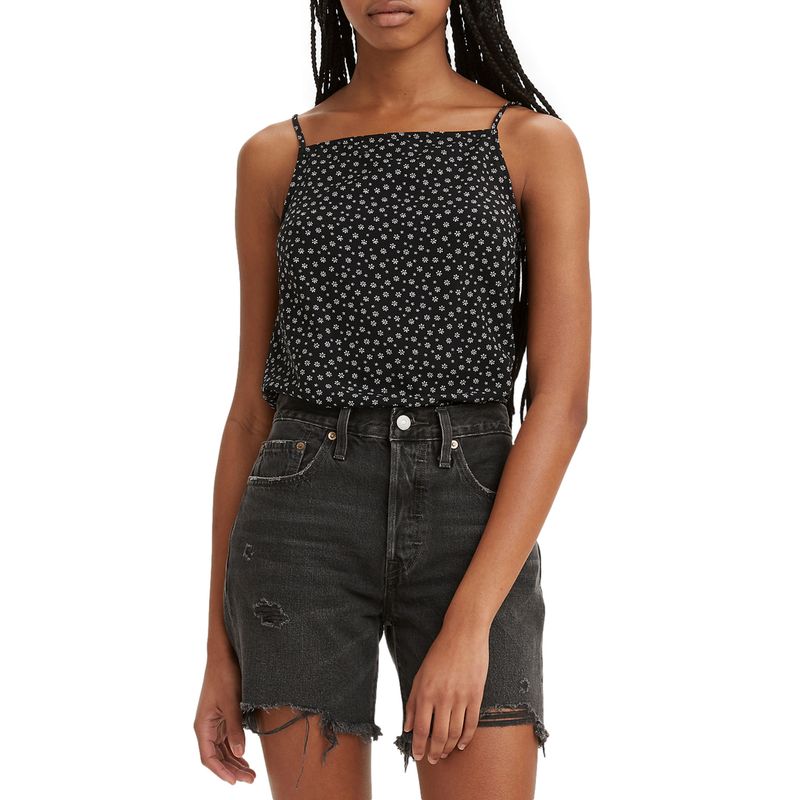LEVIS - Camisa Mujer Tie Back Negro Levis