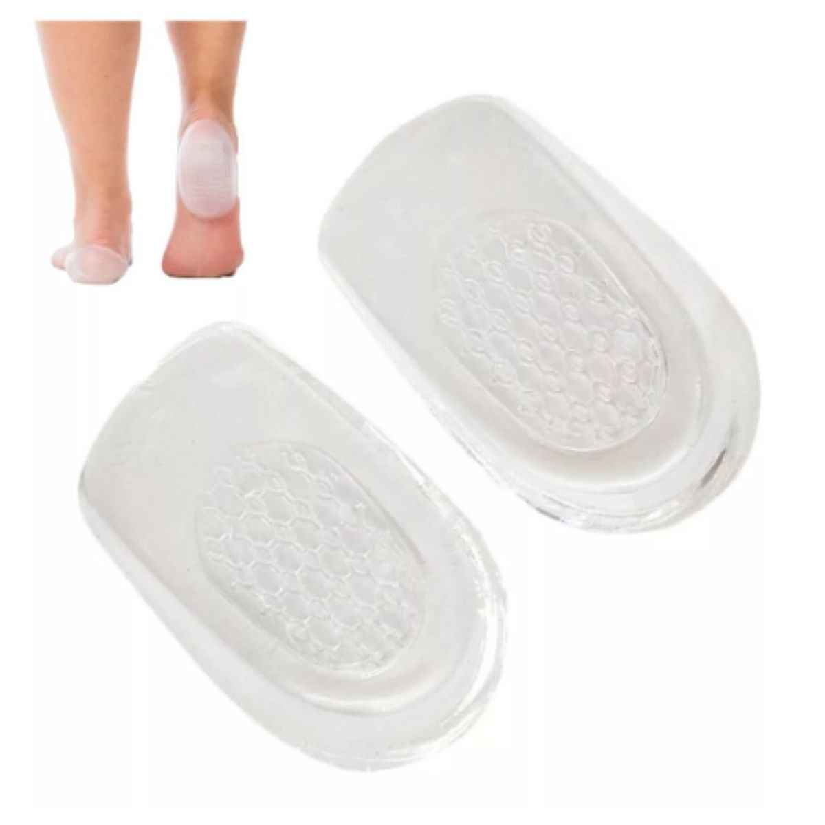 LIKE SHOP - Pack 2 Par Plantilla Gel Silicona Descanso 702