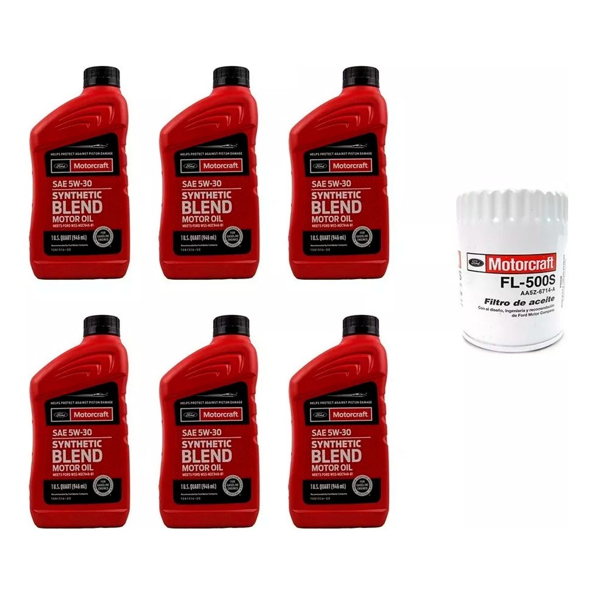 FORD - Kit Mantención Ford Explorer Original Aceite 5w30 + Filtro