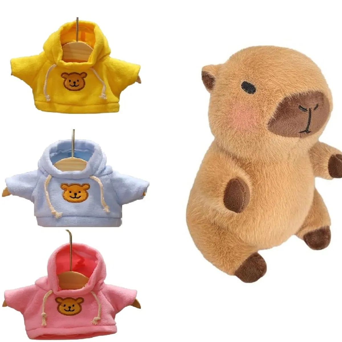 GENERICO - Capibara Peluche Capybara Con Ropa