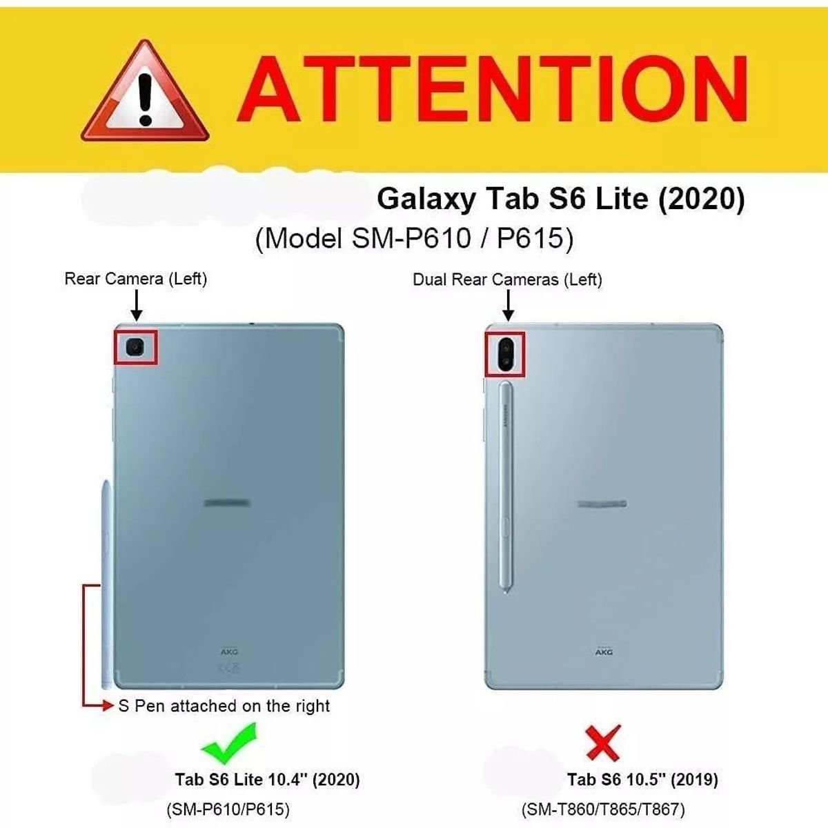 GENERICO - Lápiz Stylus Pen Para Samsung Galaxy Tab S6 Lite nuevo