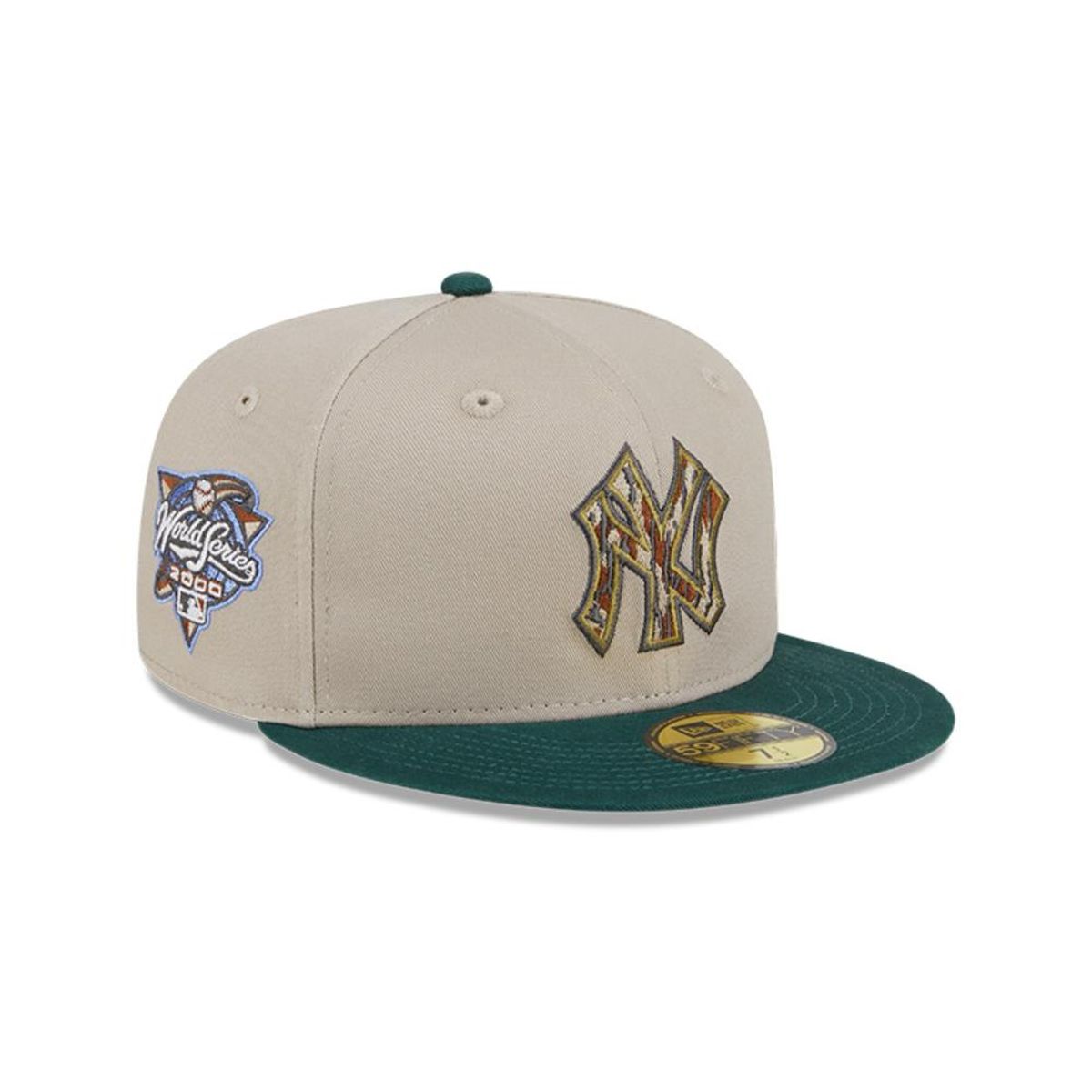NEW ERA - Gorra New York Yankees MLB 59Fifty Tree Bark Fill Gris