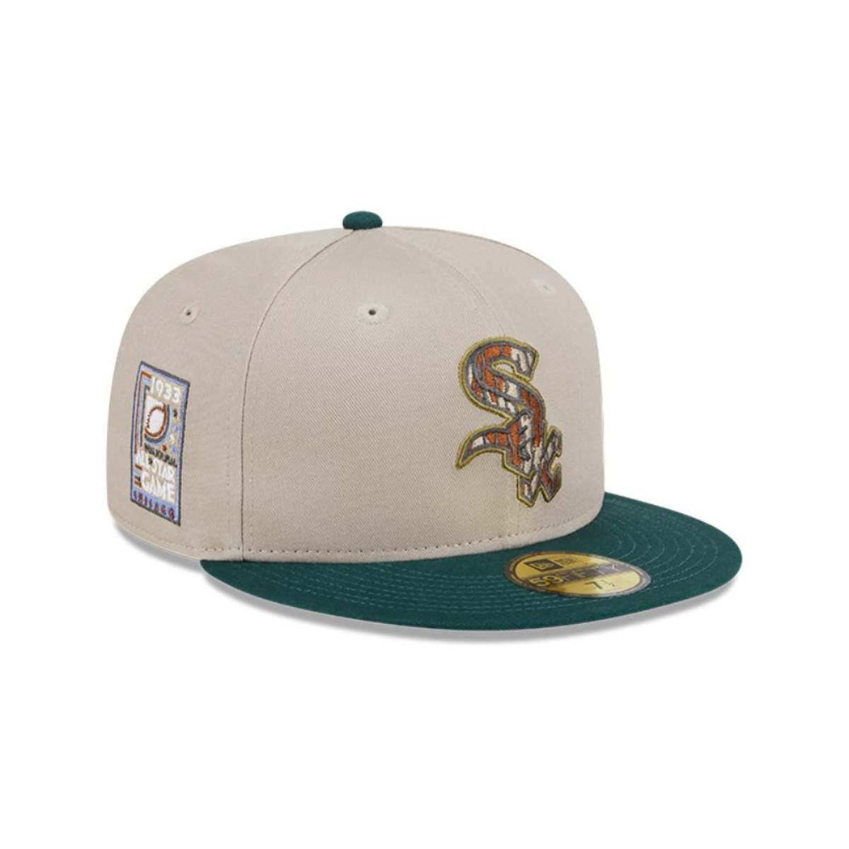 NEW ERA - Gorra Chicago Blanco Sox MLB 59Fifty Tree Bark Fill Gris
