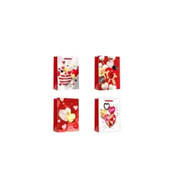 GENERICO - Bolsa De Regalo Corazones 12x30x39cm