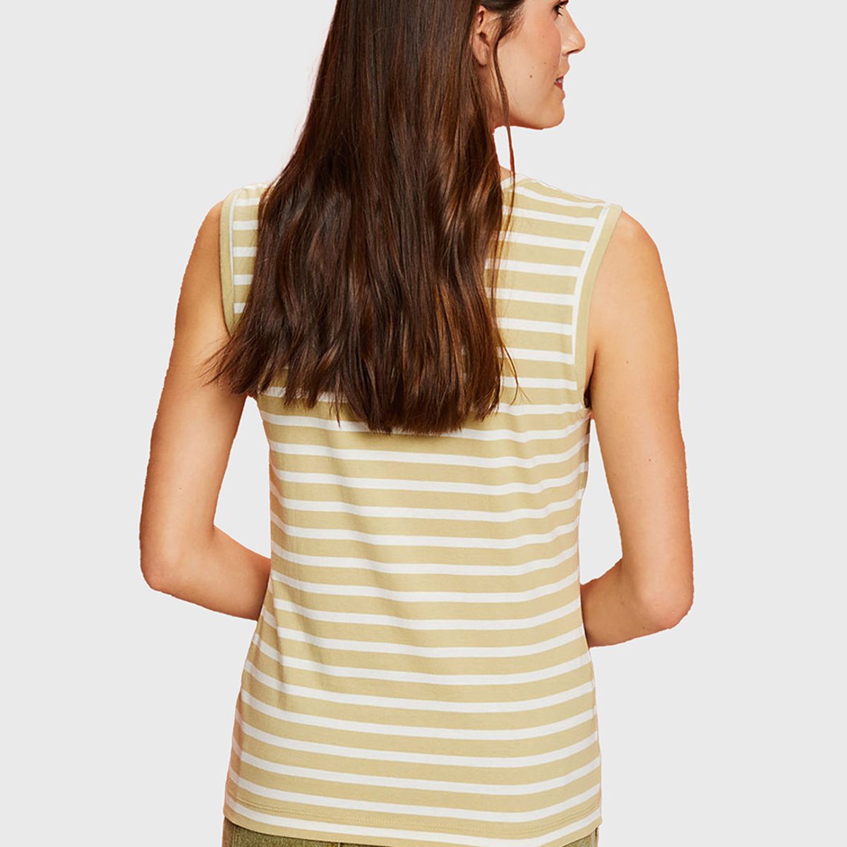 ESPRIT - Polera de Tirantes a Rayas Mujer Esprit ESPRIT