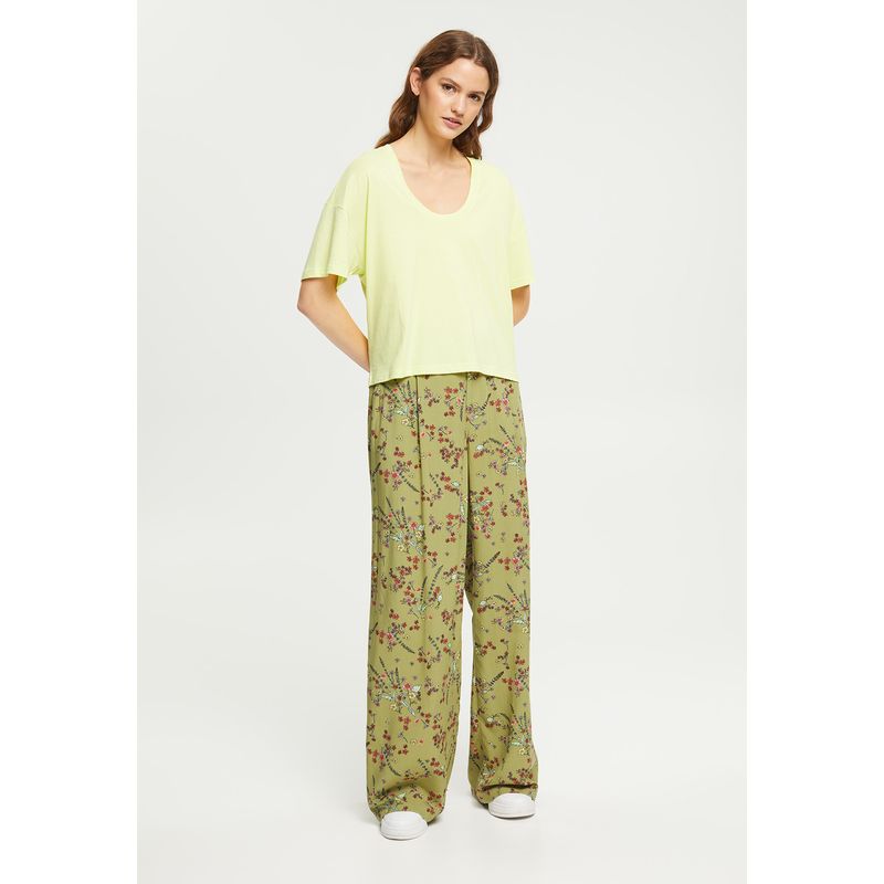 ESPRIT - Polera Cropped Oversize Mujer Esprit ESPRIT