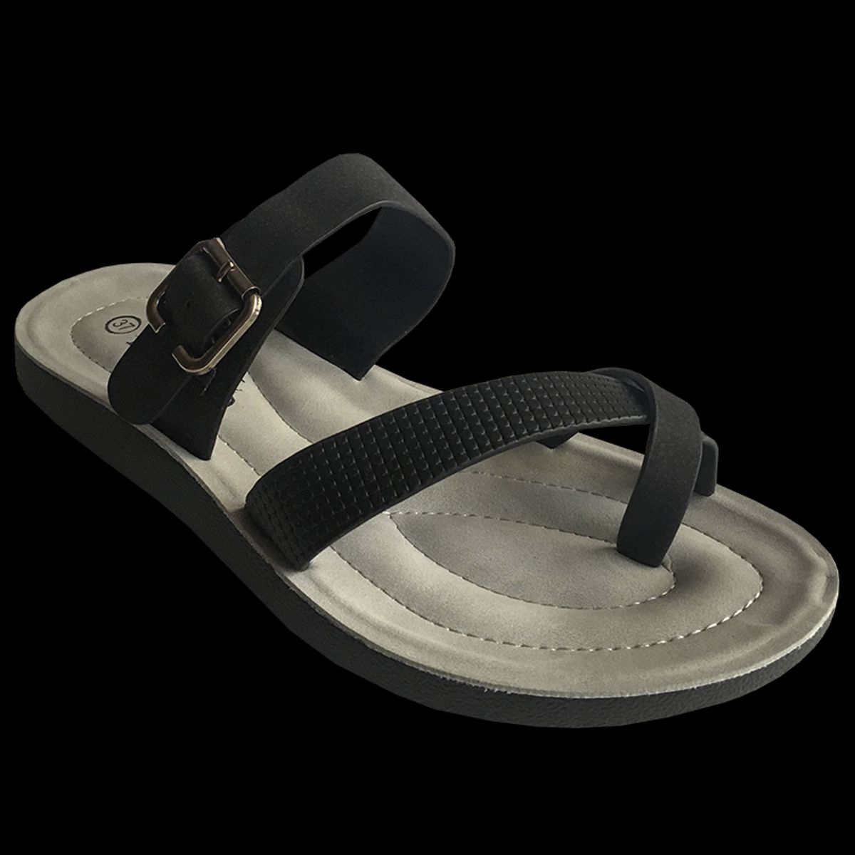 TODOPIEL - Sandalia Mujer Negro Todopiel