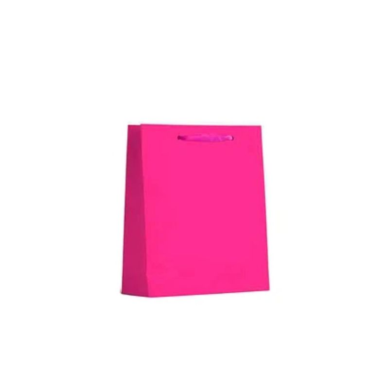 GENERICO - Bolsa De Regalo Fuscia 12x31x40cm