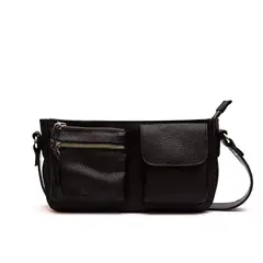 GIANI DAFIRENZE - Cartera Mujer De Cuero Venus C1 Negro