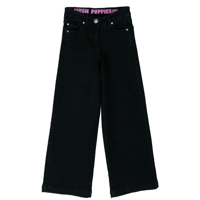 HUSH PUPPIES - Jeans Niña Lola Negro HUSH PUPPIES