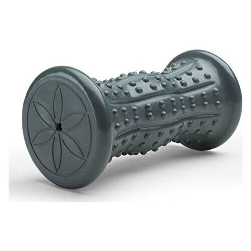 GAIAM - Rodillo masajeador de pies manual Gaiam Gris