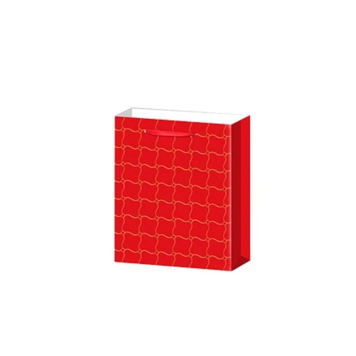 GENERICO - Bolsa De Regalo Rojo 10x26x32cm