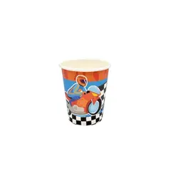 GENERICO - Vasos De Cartón Motocicleta 6pcs