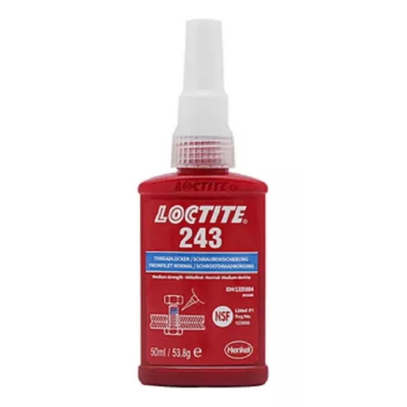 LOCTITE - Loctite 243 Traba Perno Azul 50ml Viscosidad: 1300/3000