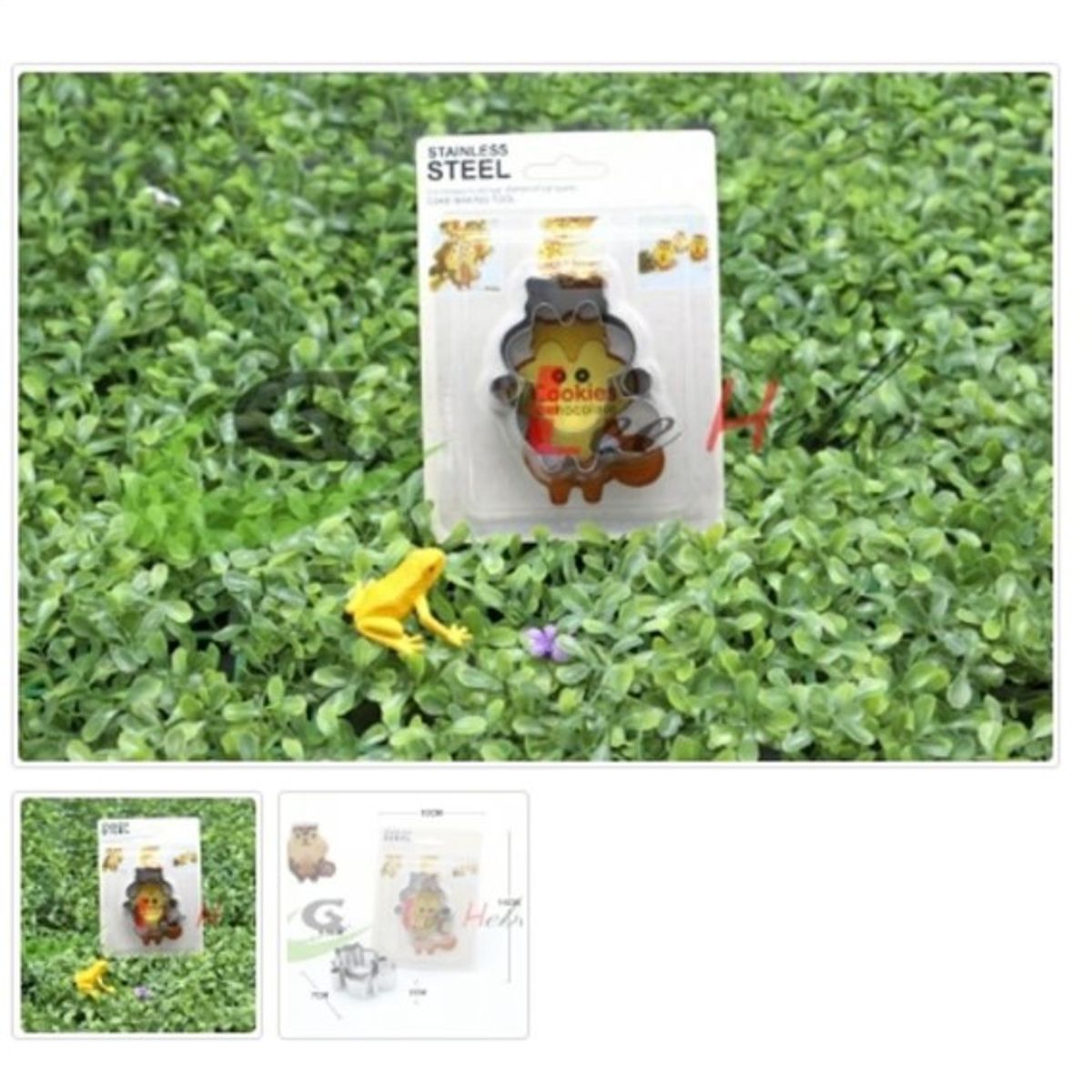 GENERICO - Cortador De Galletas Figura Ardilla Acero Inoxidable