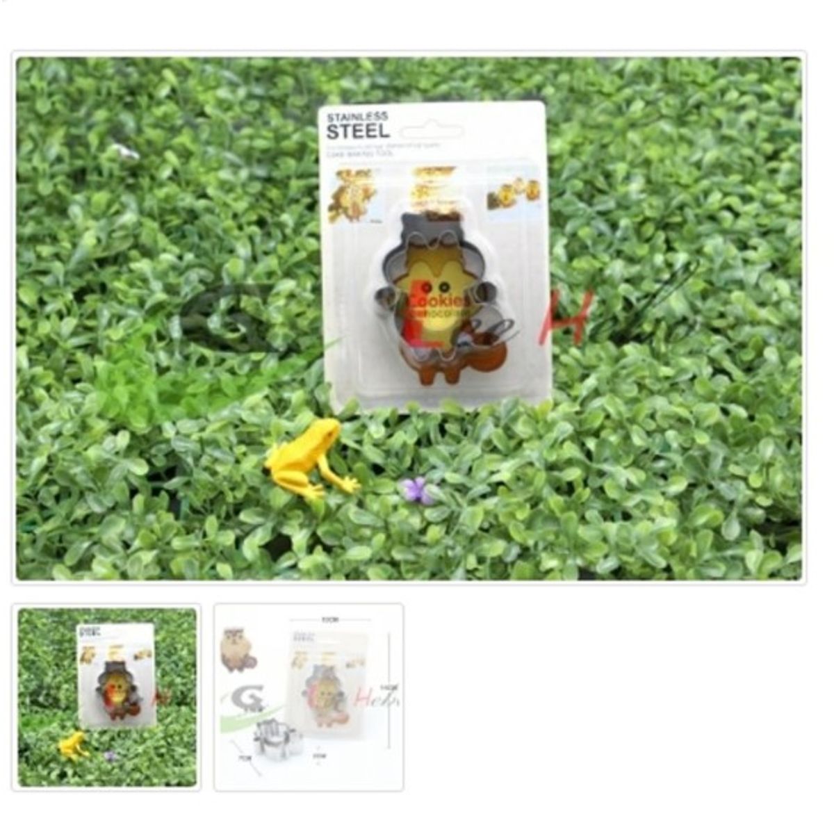 GENERICO - Cortador De Galletas Figura Ardilla Acero Inoxidable