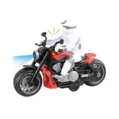 GENERICO - JUGUETE MOTO DE CARRERAS PARA NIÑOS CON LUZ Y SONIDO