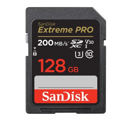 Imagen 2 del producto TARJETA SD EXTREME PRO 4K 128GB 200MBSG