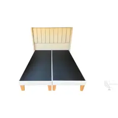 GENERICO - Cama 2 plazas Lineal base Europea