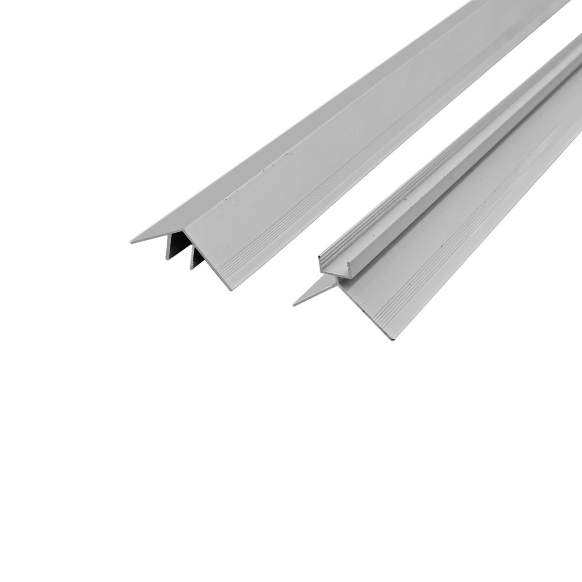 NOTWOOD - Perfil metalico - Esquina Interior y Exterior 300 cm - Blanco 4 uds