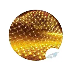 GENERICO - Malla 320 Led Calidas 3x3 Mts Ventanales Patios 220v