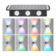 YAYKO - Apliqué Lamparas Solar Bidireccional Impermeable 6led