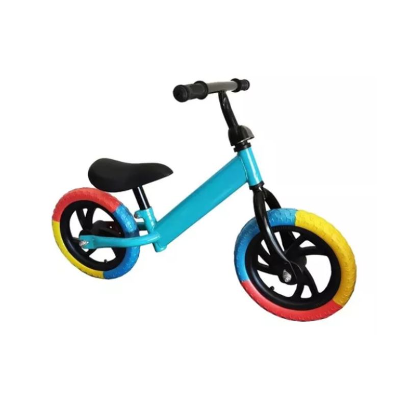GENERICO - Bicicleta Equilibrio Para Niño Y Niña Aro 12 Celeste