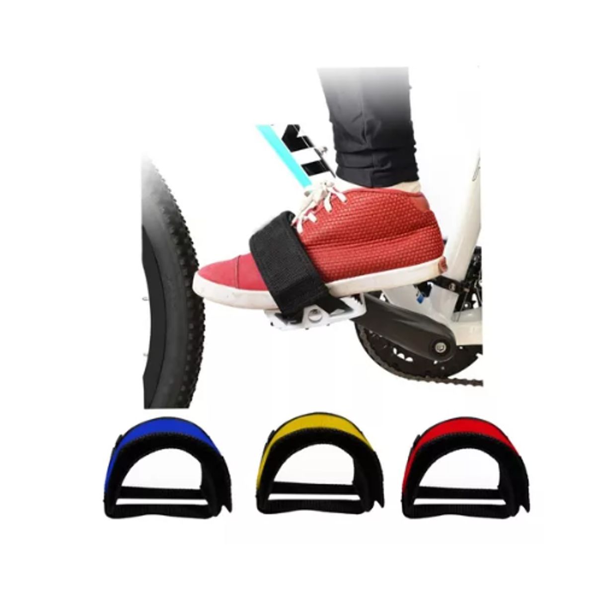 GENERICO - Strap Para Pedal De Bicicleta Correas