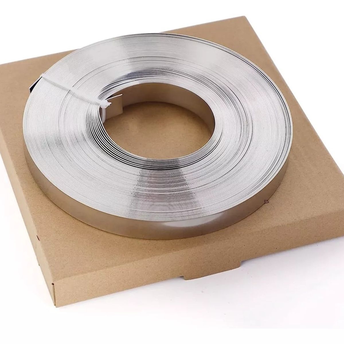 KUANGYE - Rollo De Flejado Cinta O Fleje Acero Inoxidable 1/2 X 30 Mts