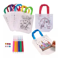 KUANGYE - Pack De 10 Bolsas Pintar+lapices+brillos Sorpresa Cumpleaños