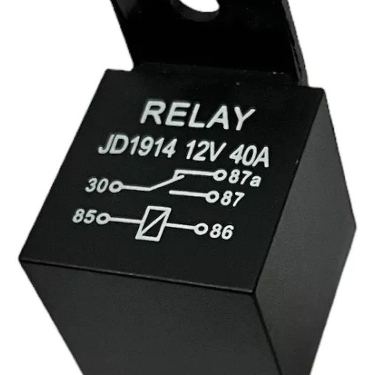 KUANGYE - Pack X10 Relay 40amp 5 Patas Universal Rele Para Autos 12v
