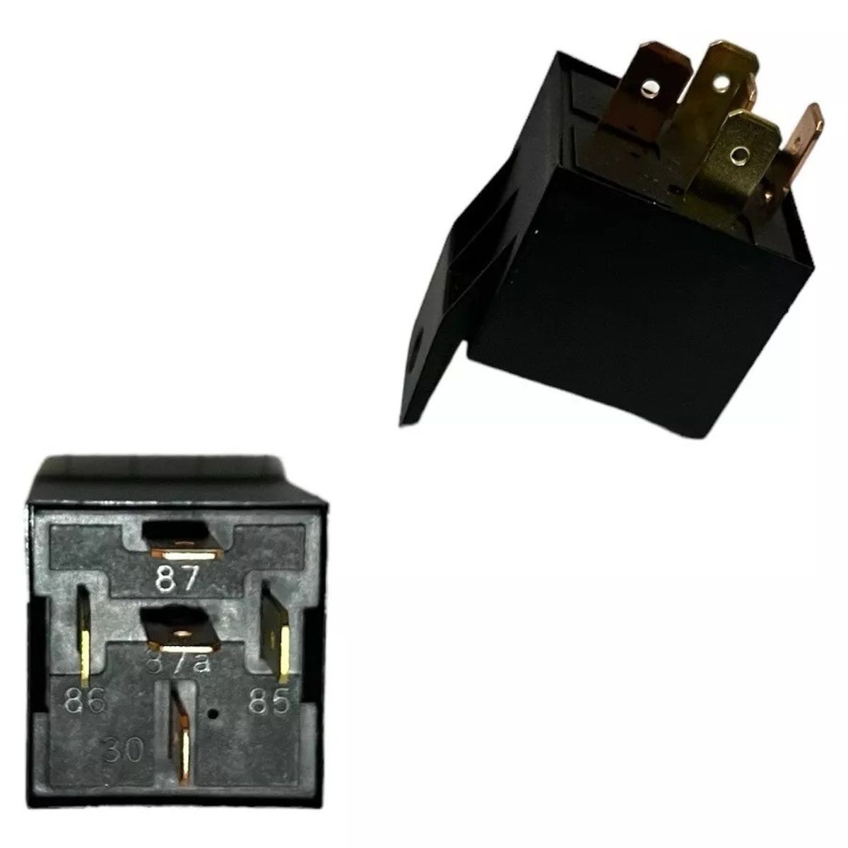 KUANGYE - Pack X10 Relay 40amp 5 Patas Universal Rele Para Autos 12v