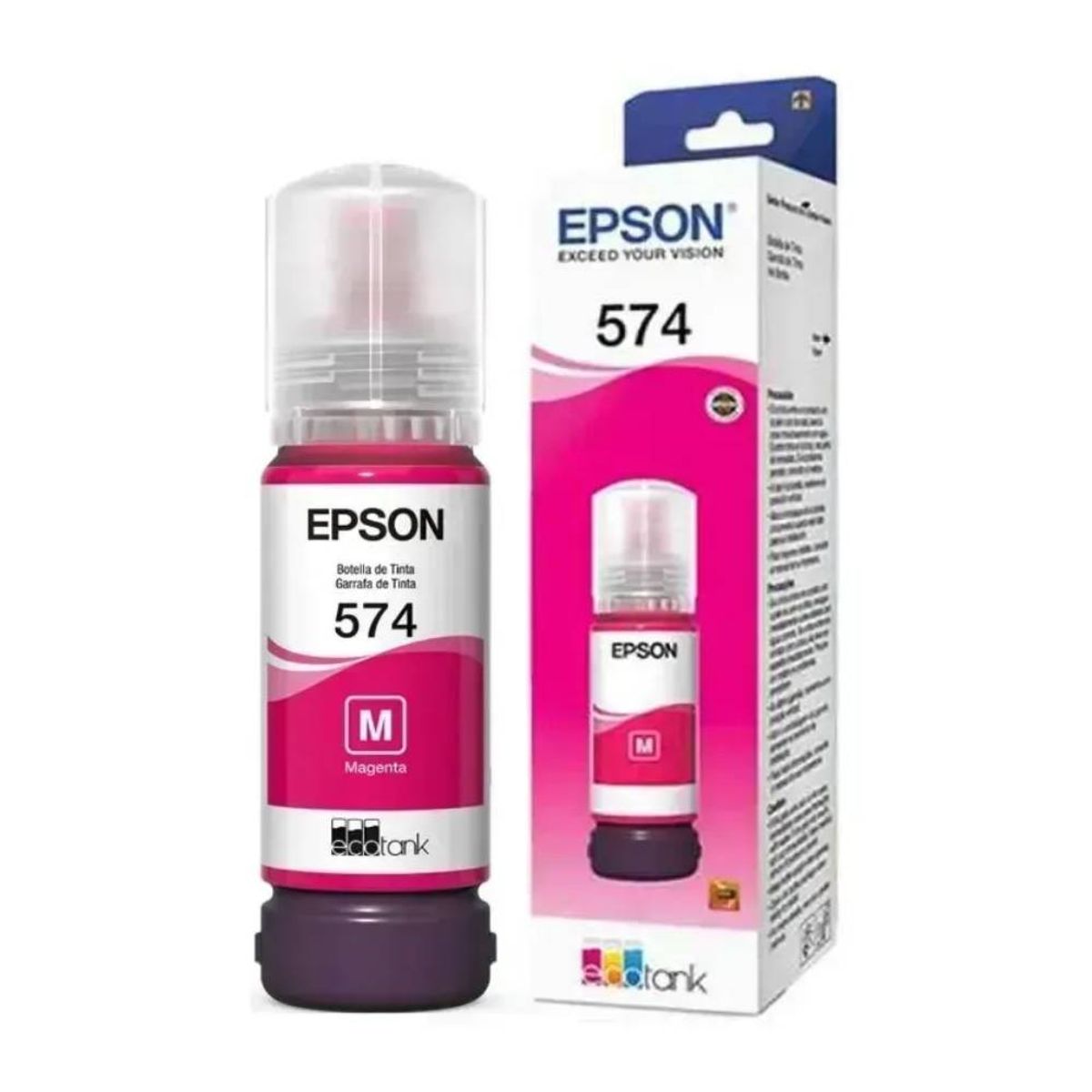 EPSON - Botella De Tinta Epson T574 Magenta Original EPSON