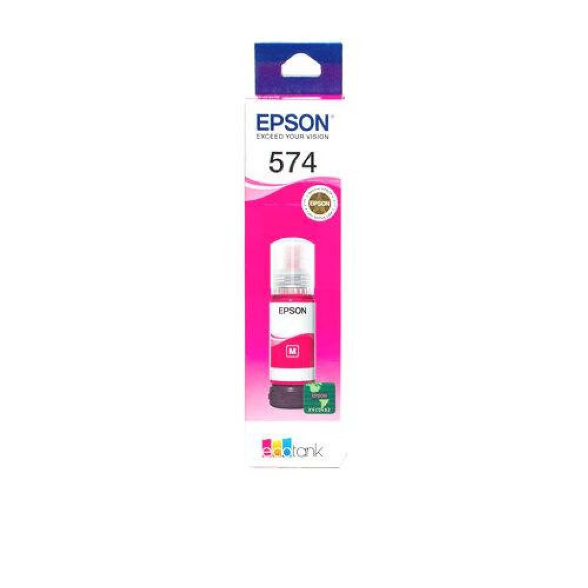 EPSON - Botella De Tinta Epson T574 Magenta Original EPSON