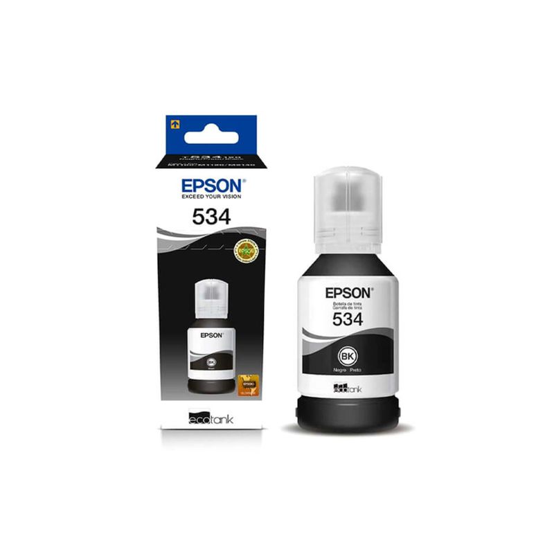 EPSON - Botella de Tinta Negra Epson T534 T534120-AL