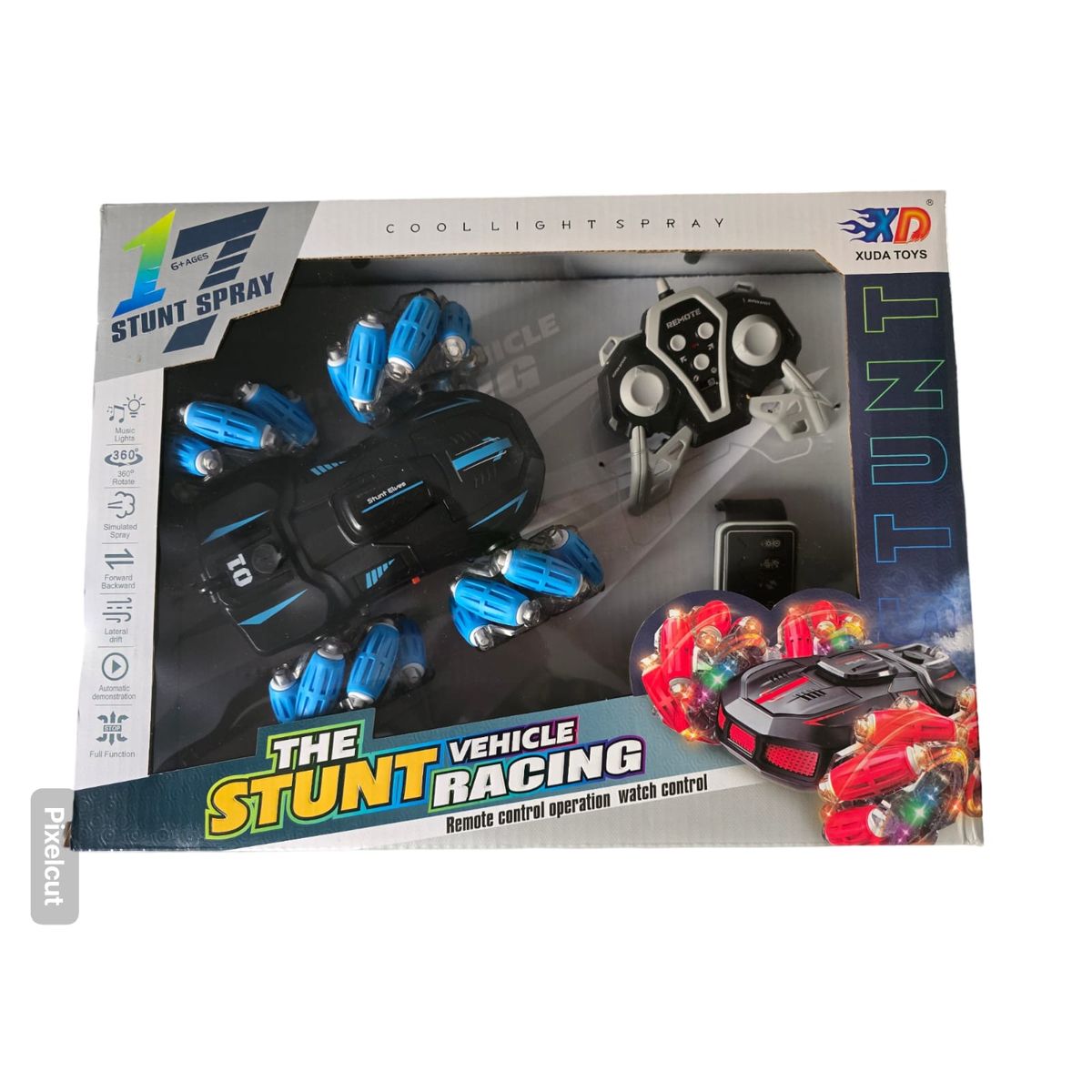 GENERICO - Auto control remoto recargable, 8 funciones.