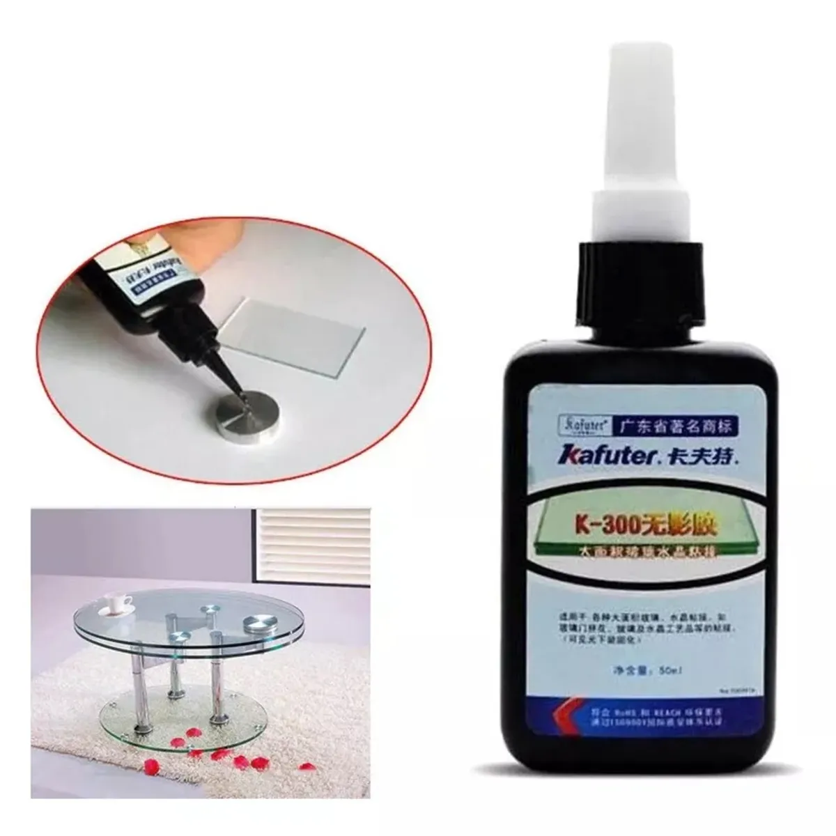 GENERICO - Pegamento Uv  Para Cristal  50 ml