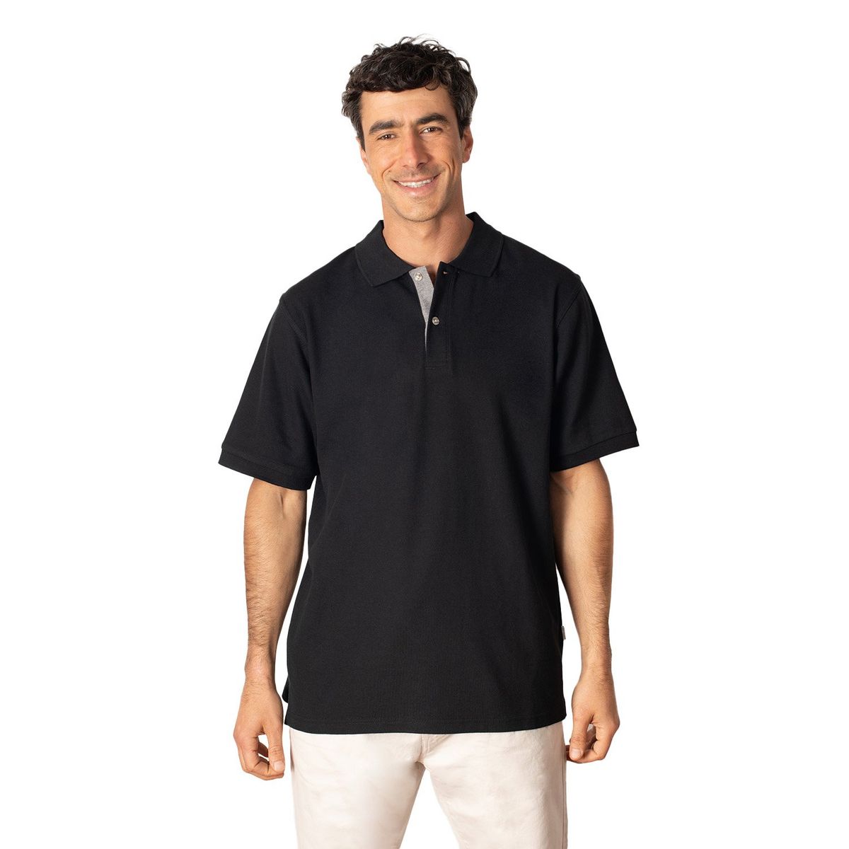 INDUSBORD - Polera Piqué Sail Colletion Detalle Especial En Botonera Hombre Uv
