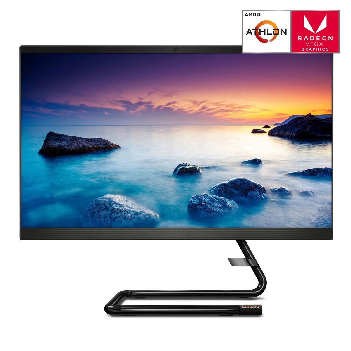 LENOVO - All in One AIO 3 AMD Athlon Silver 4GB RAM 1TB HDD 21.5" FHD