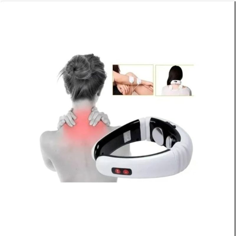 GENERICO - Electroestimulador Y Masajeador De Cuello Alivio Dolor Cervical