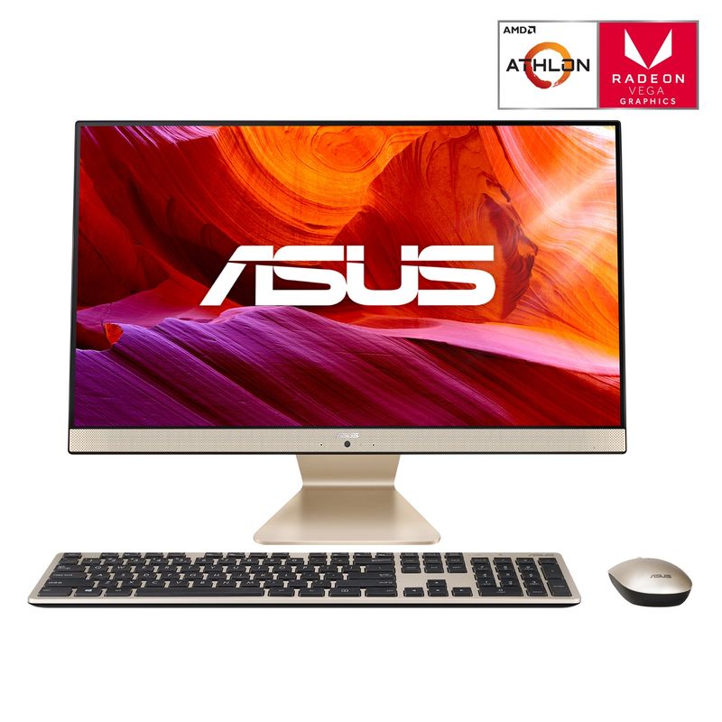 ASUS - All In One AIO M241 AMD Athlon 4GB RAM 256GB SSD 24"