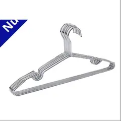GENERICO - Ganchos de Metal Para Ropa Pack10 40x20cm