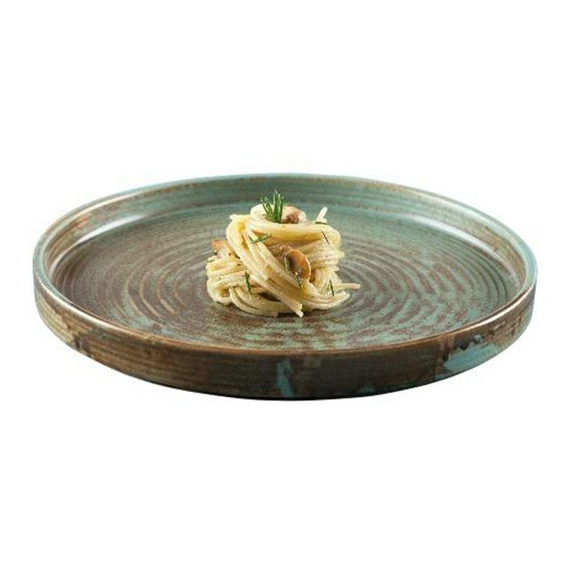 BONNA - Plato Porcelana Coral 28Cm Set 6 unidades