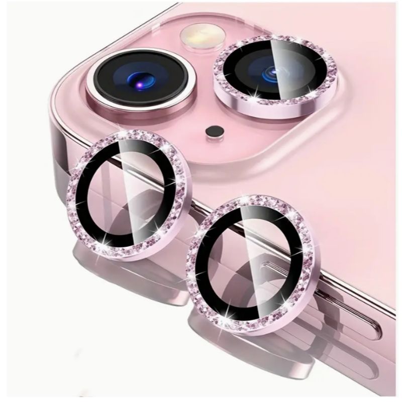 GENERICO - Protector De Cámara Para iPhone 16ProMax-rosa brillante