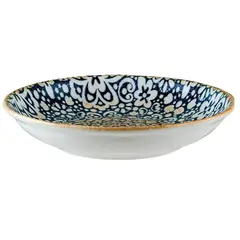 BONNA - Plato Porcelana Alhambra 25cm hondo Set 6 unidades