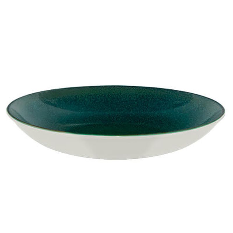 BONNA - Plato Porcelana Ore Mar 25cm hondo Set 6 unidades