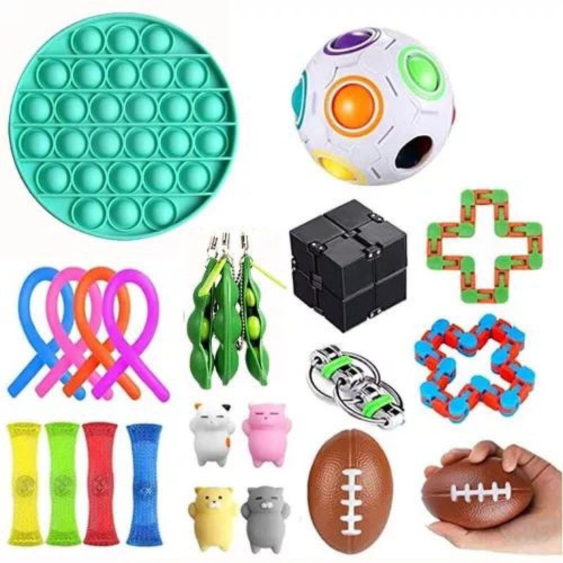 GENERICO - 24 Piezas Fidget Juguetes Anti Estrés Juego De Juguetes