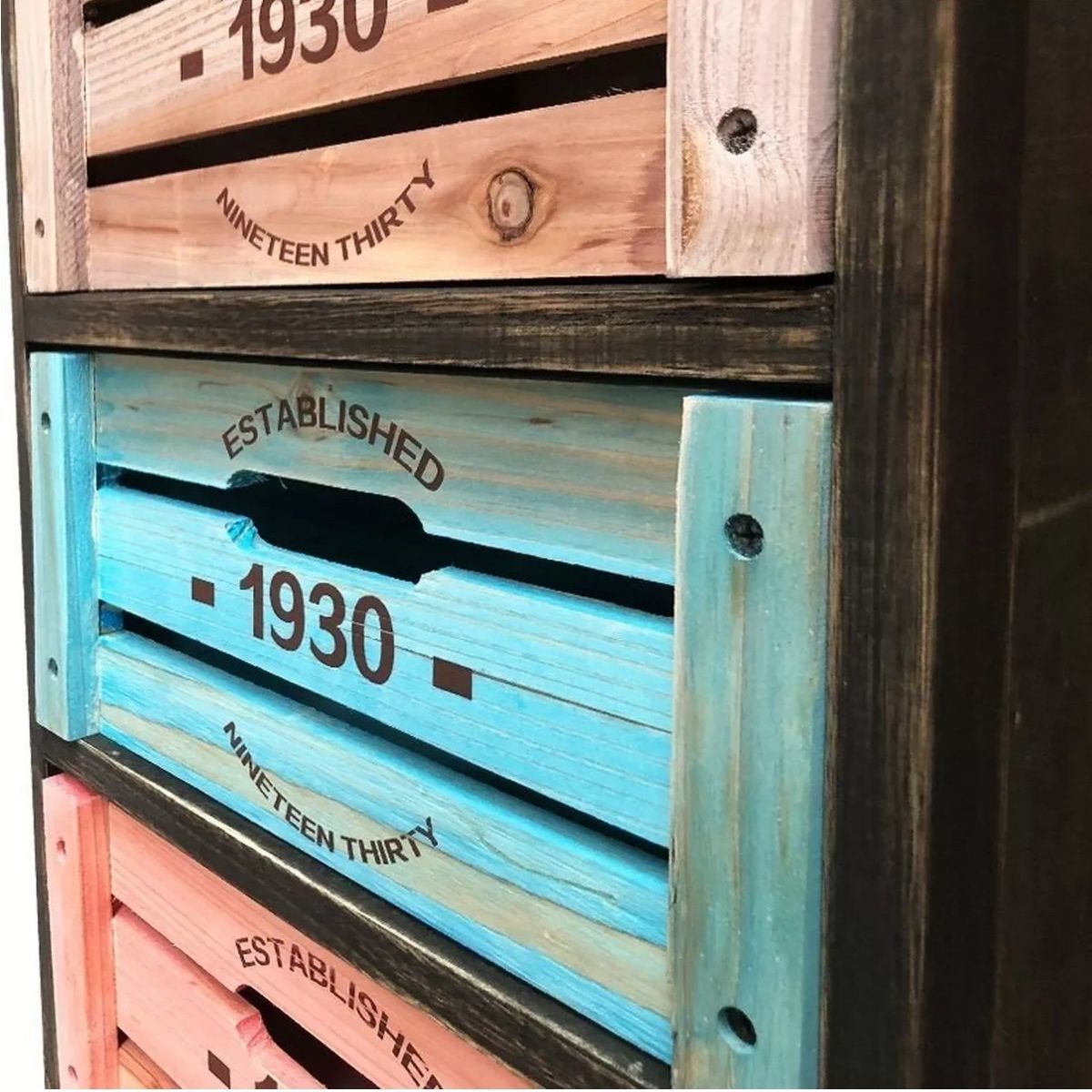 GENERICO - Mueble 4 Cajones, Colores Modelo 1930 - S0319