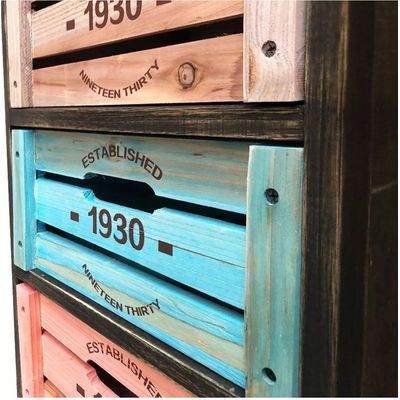 Imagen 2 del producto Mueble 4 Cajones, Colores. Modelo 1930 - S0319