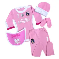 COLO COLO - PACK BEBÉ ROSADO COLO-COLO 2024